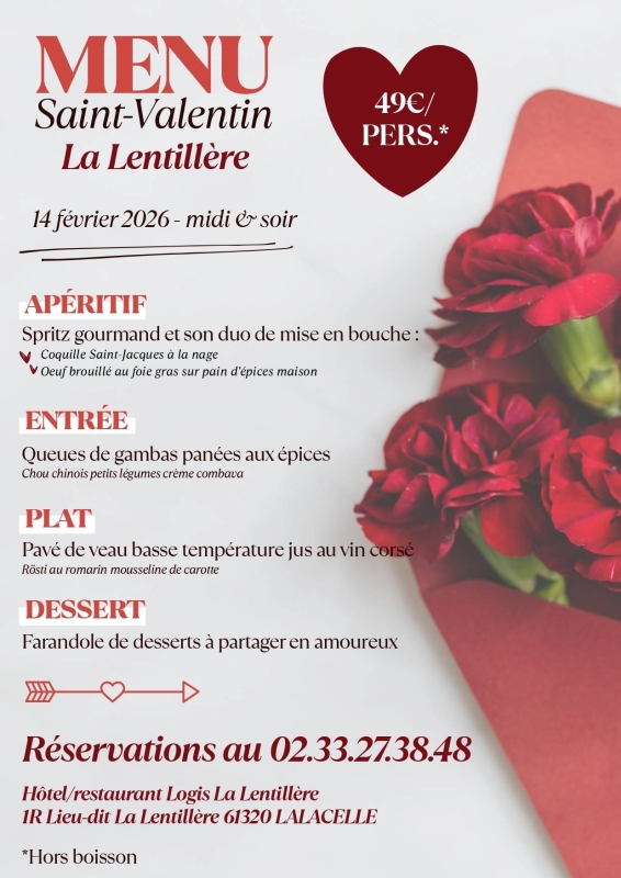 restaurant la lentillère lalacelle - restaurant LALACELLE - restaurant n12 - restaurant sympa LALACELLE